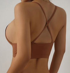 Soutien-gorge sans armatures MONA - Rose