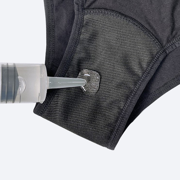 Culotte menstruelle taille moyenne ALMA - Noire