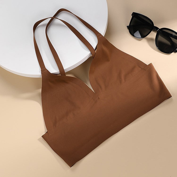 Soutien-gorge sans armatures MONA - Rose