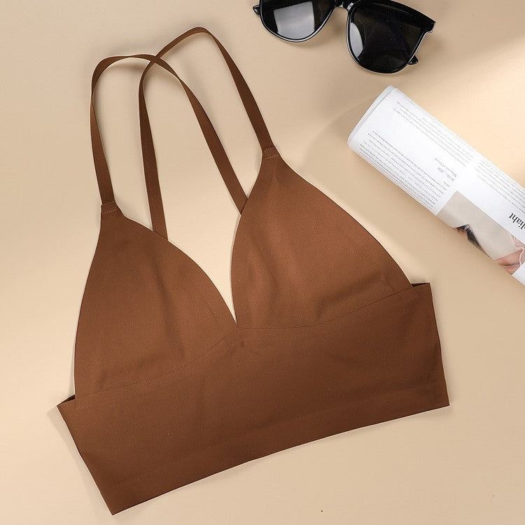 Soutien-gorge sans armatures MONA - Rose