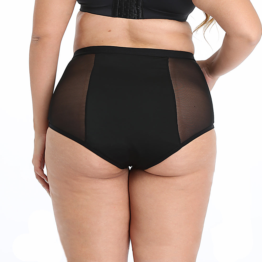 Culotte menstruelle taille haute VICTORIA - Noire